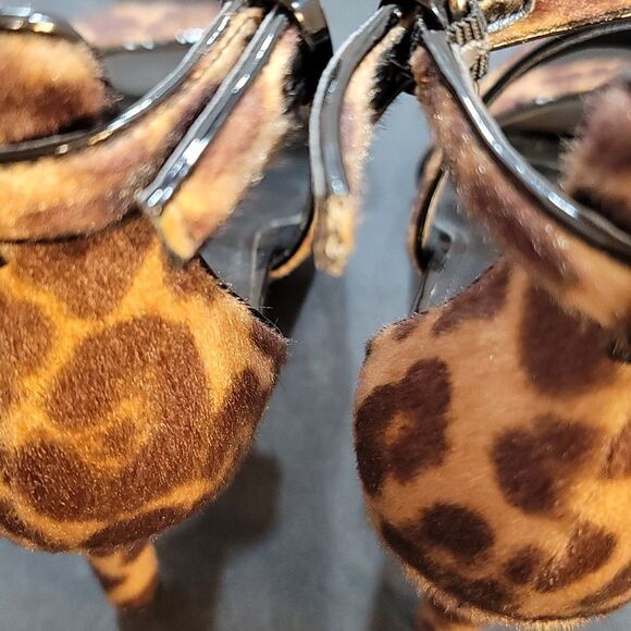 NINE WEST STRAPPY HIGH HEEL OPEN STILETTOS PUMP - Picture 14 of 16